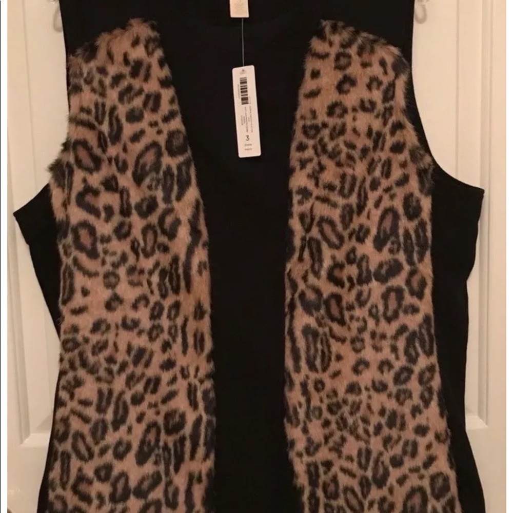 Chico’s. Faux Fur Vest